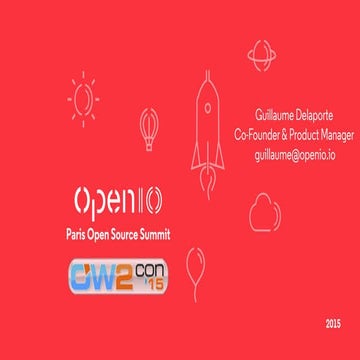 OpenIO: Objet Storage and Grid for Apps