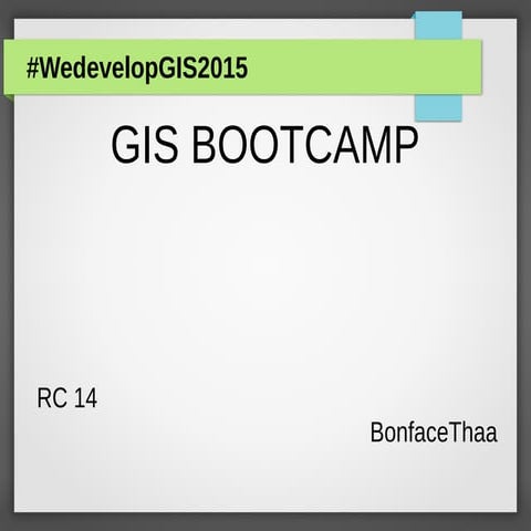 QGIS training