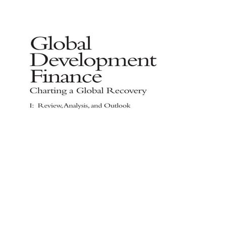 Global Development Finance