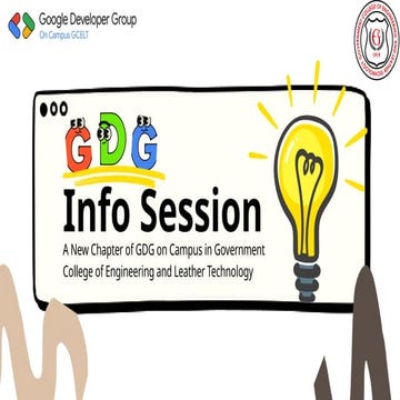 GDG on Campus GCELT Info Session (2025 - 2026)