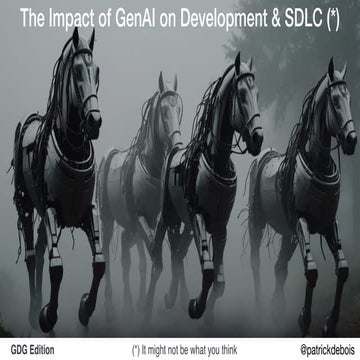 GDG Cloud Southlake #45: Patrick Debois: The Impact of GenAI on Development a...