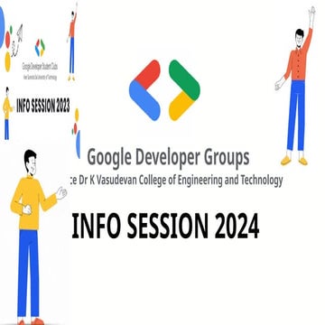 Google Developer Groups orientation slide along with Instruction to register....