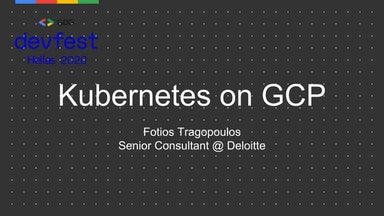 Kubernetes on GCP