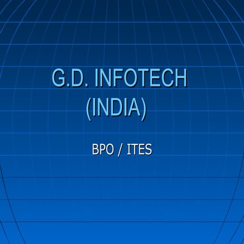 G.D. INFOTECH (INDIA)