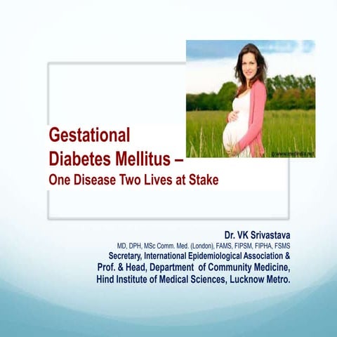 Gestational diabetese mellitus and it's related complications