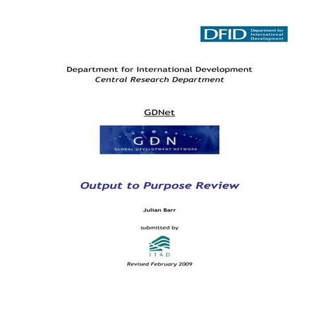 GDNet's Output to purpose 2009