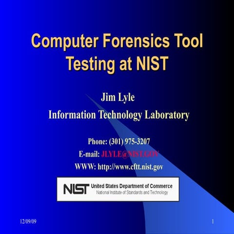 Digital Forensic Tools - Application Specific.