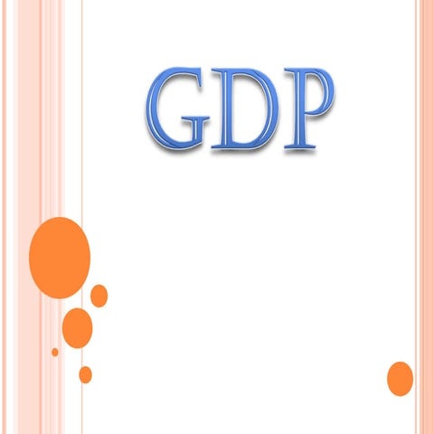 GDP:an overview