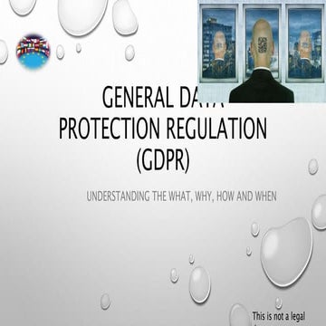 GDPR - A Concise Treatise