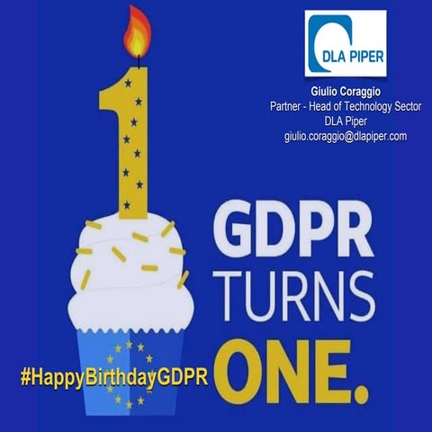 One year of GDPR, what happened and what to expect!