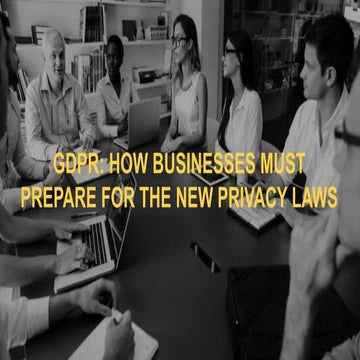 General Data Protection Regulation