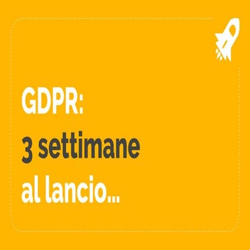 GDPR - Andrea Monguzzi