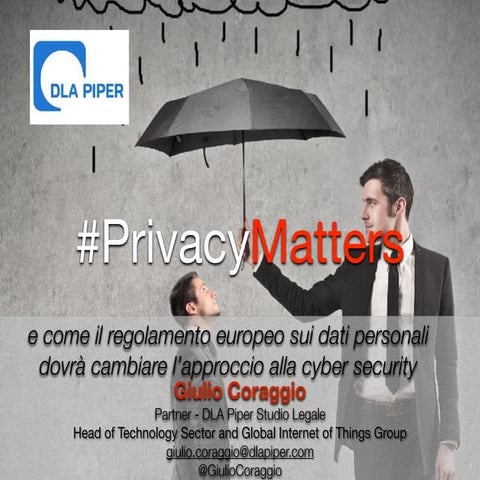 Come cambia la cybersecurity con il regolamento privacy europeo