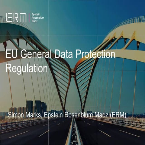 mHealth Israel_EU General Data Protection Regulation_Simon Marks