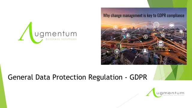 GDPR Workshop