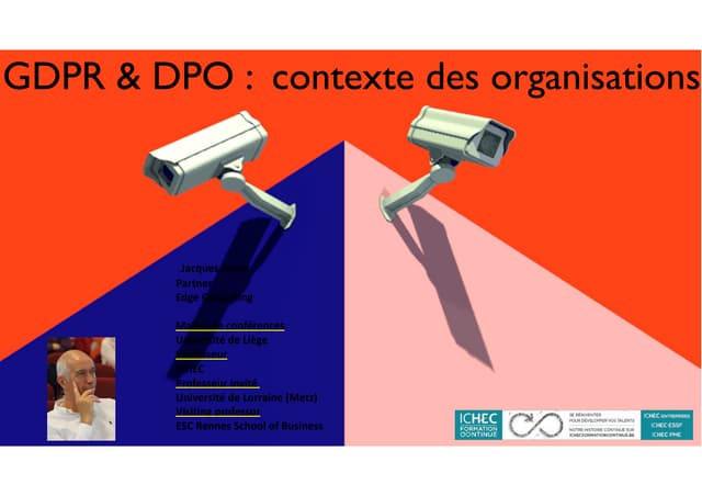 Introduction au GDPR