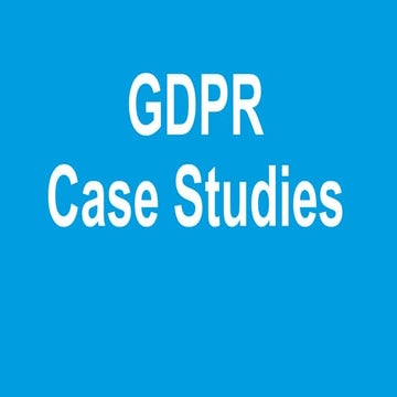 Do You Have a Roadmap for EU GDPR Compliance?