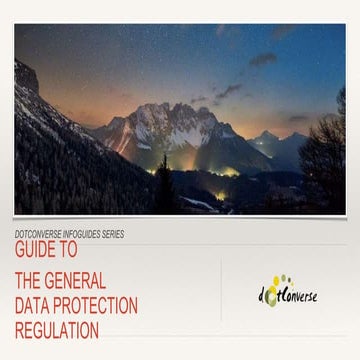 GDPR- GENERAL DATA PROTECTION REGULATION