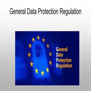 GDPR Compliance Guide | PPT