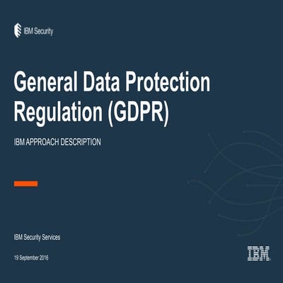 GDPR security services - Areyou ready ?