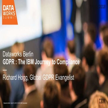 GDPR: the IBM journey to compliance