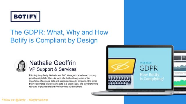 The GDPR: What, Why and How Botify is Compliant by Design