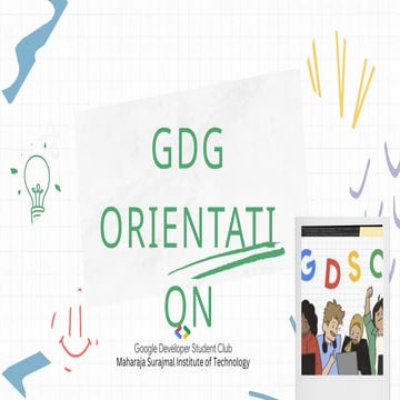 gdg on campus msit orientation ppt is here