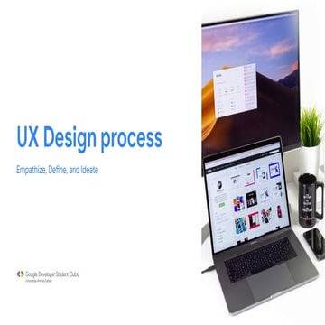 Tackle the Problem with Design Thinking - GDSC UAD