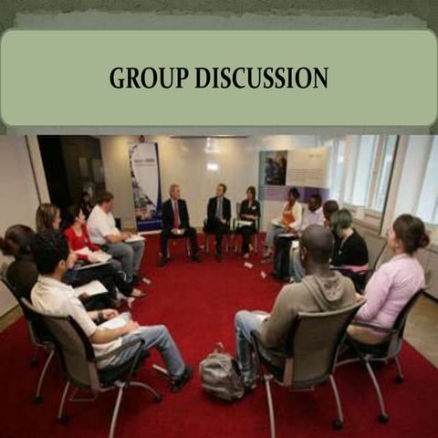 Group discussion skills