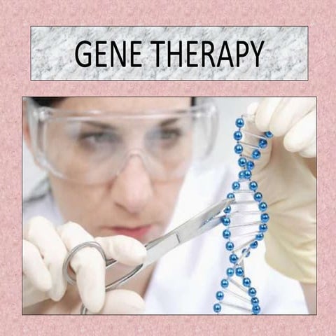 Gene Therapy For Cystic Fibrosis | PPTX
