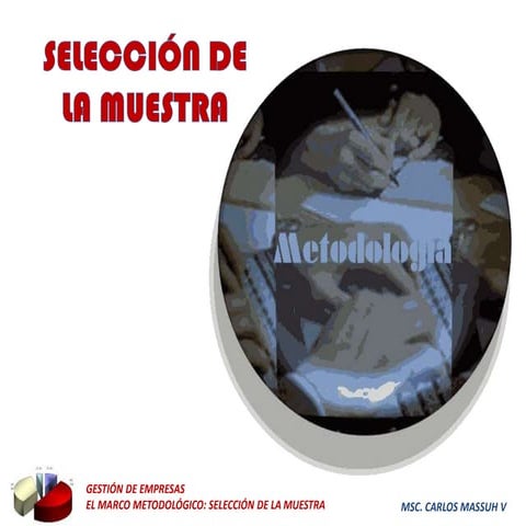 Ge10 metodología 2: LA MUESTRA