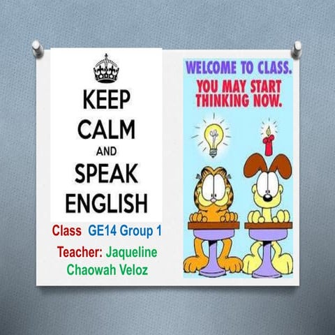 English 4 writing class introduction | PPTX