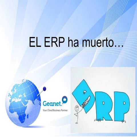 Geanet erp ha muerto