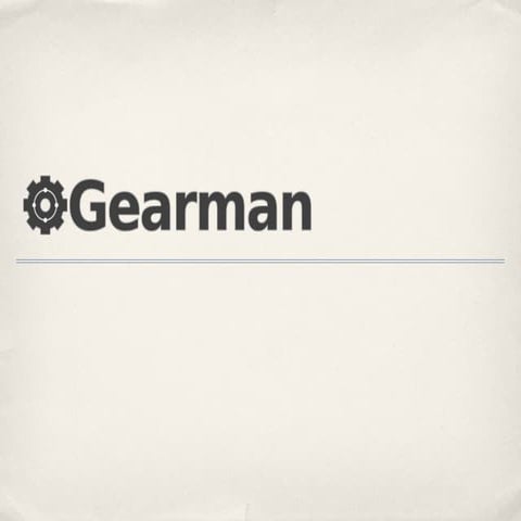 Gearman