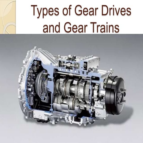 Gears and gear drives