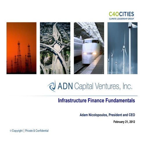 Infrastructure Finance Fundamentals (ADN Capital Ventures)