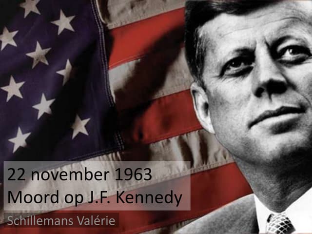 De moord op JFK.