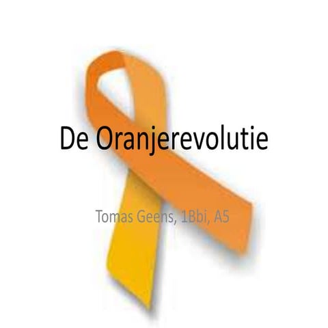 Oranjerevolutie