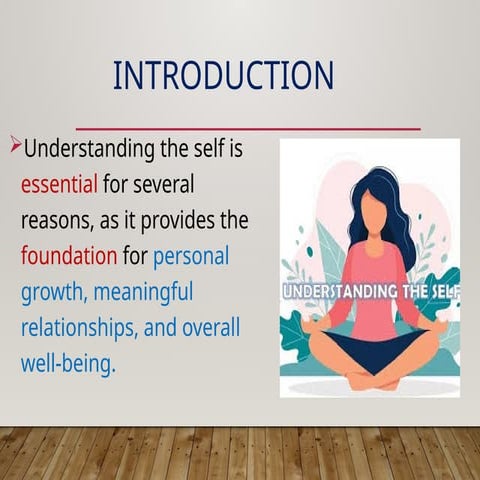 Self reflection | PPTX