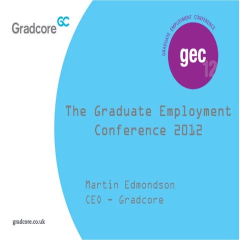 #GEC12: Martin Edmondson