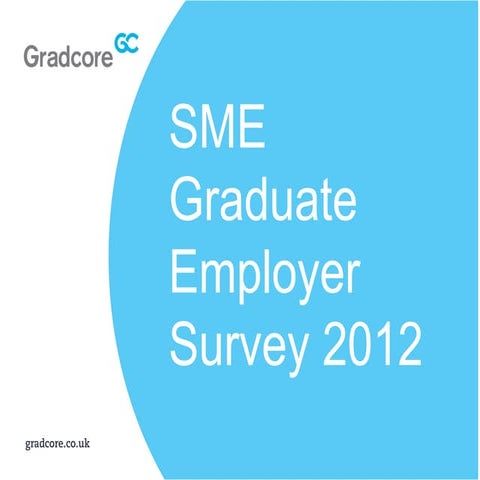 #GEC12: Rowan Foster, SME Survey Results