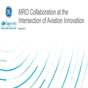 Collaboration - Essential to Aviation MRO Innovation