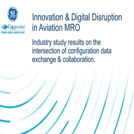 Aviation MRO Big Data & Advanced Analytics Industry Survey