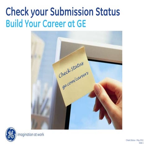 check your status gecareers.com