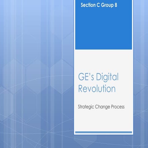 Ge Digital Revolution