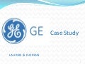 case study analysis on general electric ge case study