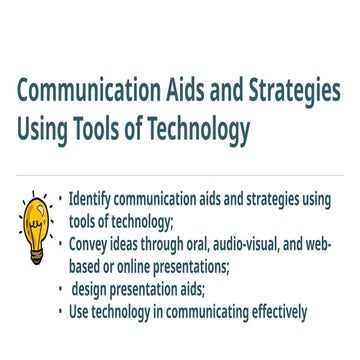 GEDCORE 03 Module 2 Topic 1 Communication-Aids-and-Strategies-Using-Tools-of-...