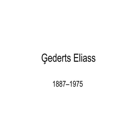 Ģederts Eliass