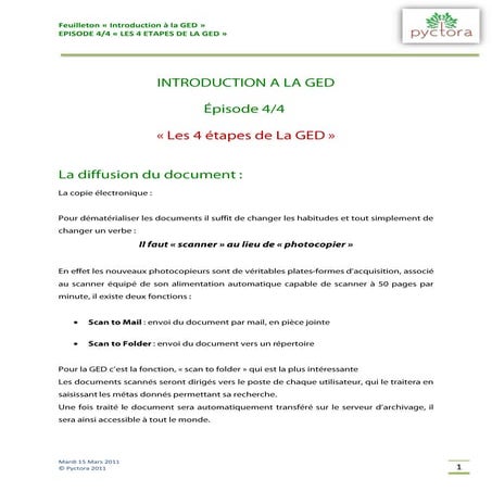 Ged Open Source - Documation 2010 | PPT