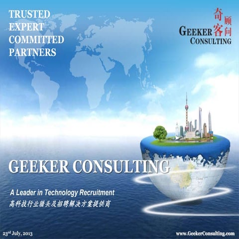 Geeker Consulting Introduction 2013